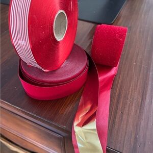 Elegant Red and Gold Ribbon Bundle